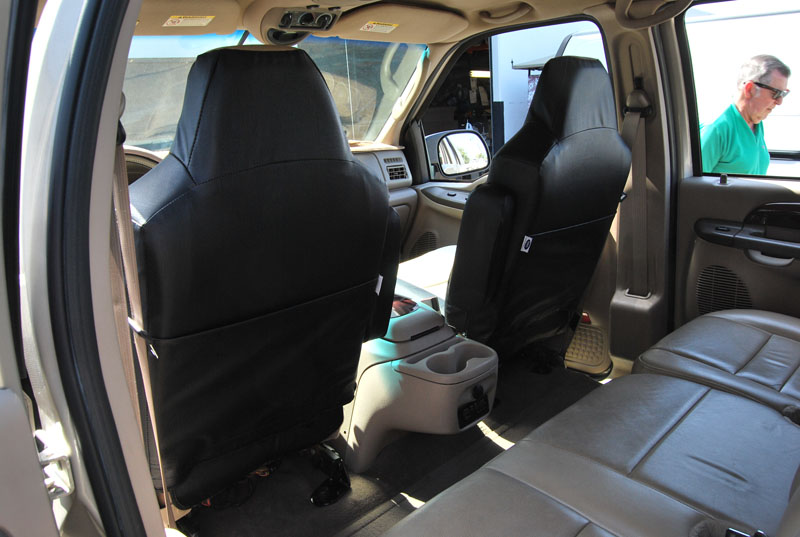 FORD EXCURSION 20002005 VINYL CUSTOM SEAT COVER eBay